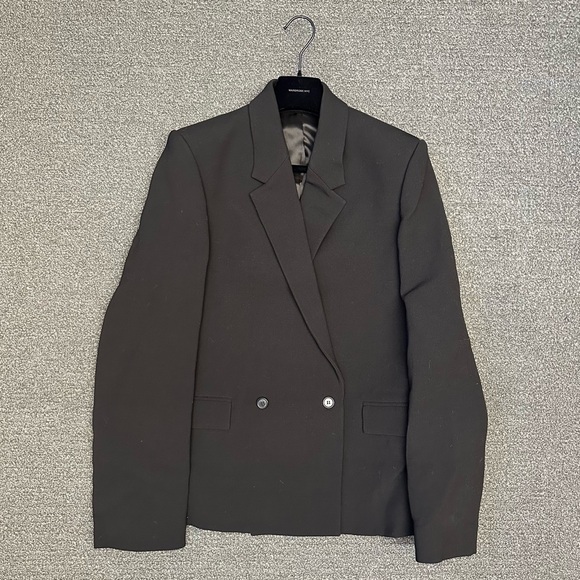 X Hailey Bieber HB Blazer in Black